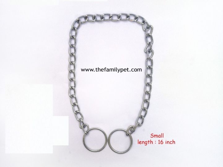 Stainless steel Dog choke chain (small)