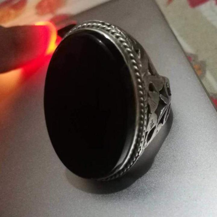 HASHBI AQEEQ YEMENI AQEEQ RING Silver Ring