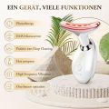 Face Beauty Tools - 3 In 1 Facial Lifting Device Neck Eye Massage - Tightening Device Skin Care Tool - Face Slimming Tool Trainer Face Exerciser - Jade Roller and Gua Sha Set - Natural Jade Stone Face Roller - Face Lifting Massager Double Chin Remover. 