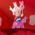 Authentic Aged Rabbit Wang Series Blind Box DIMOO LABUBU POPMART Doll Cute Figures. 