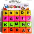 ABC Early Learning Alphabets blocks,Counting ABC Symbols learning Play Blocks set(20)Pcs,Blocks for kids big pack educational learning blocks. 