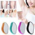 Manual Painless Hair Removal, Physical Hair Exfoliate Eraser Skin Epilator Tool Safe Reusable Home Hair Removal for Body Back Leg Arm Joints Hair. 