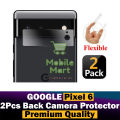 Google Pixel 6 Camera Lens Protector Flexible Gorilla 9H Rear Camera Protector For Google Pixel 6 - 2Pcs. 