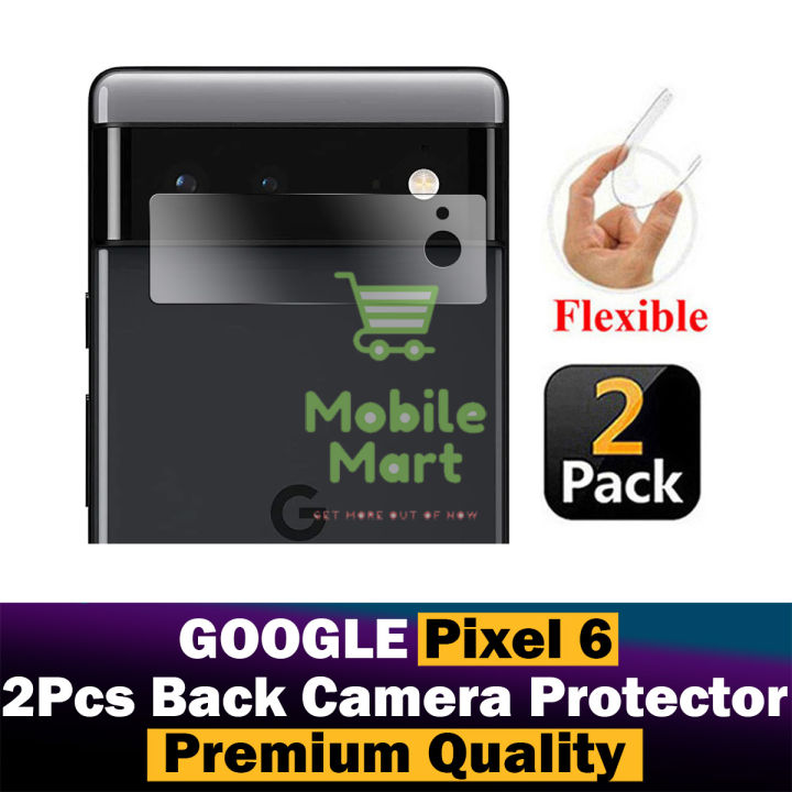 Google Pixel 6 Camera Lens Protector Flexible Gorilla 9H Rear Camera Protector For Google Pixel 6 - 2Pcs