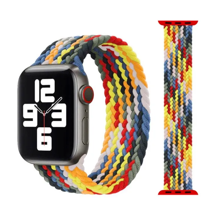 2022%20%20Black%20Unity%20%20Official%20colorful%20Braided%20Nylon%20Elastic%20Solo%20Loop%20Compatible%20with%20i%20%20Watch%207%20SE%206%20Strap%2041mm%2045mm%20%2044mm%2040mm%20watchband%20for%20I%20Watch%20Serie%205%204%203%20Belt%20Bracelet%2038mm%2042mm%20-%20Image%204