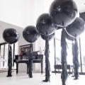 2 Jumbo Size Black Balloons Pack For Birthday - Anniversary Decoration and Party Decoration. 