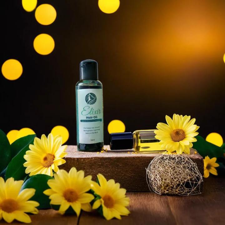 Elixir hair oil