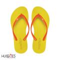 Huggoes By Aerothotic - Flambe Women's Natural Rubber Summer Flip-Flops - Original Thailand Imported - YL1. 