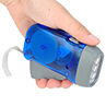 3 LEDs Hand Pressing Flashlight Traveling Torch Light Manual Generator Lamp Gift. 