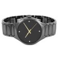 (ELEGANT FASHION ) Luxury Classy Full Black Steel Watch For Men. 