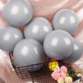 100pcs 10Inch Latex Metallic Balloons Chrome Balloon Shiny Balloon's Helium B'alloons Decoration for Birthday Baby Shower Wedding. 