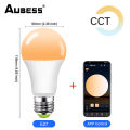 【Fast delivery】Smart Bluetooth-compatible Bulb 10W Dimming Color APP Remote Control A19 LED Group Control Timing easy to use. 