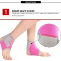 Yoomee 1 Pair Chidren Kids Ankle Support Breathable Ankle Brace Protector Basketball Football Running. 