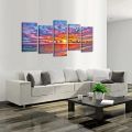 CuztomCraft 5 Blank Canvas 2(12x18) + 2(12x24) + 1(12x36) for Home Decoration and Painting. 