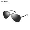 OQ BOGA 7 Styles Men Outdoor Anti-UV Polarized Oval Frame Aviator Sunglasses Classic Fashion Male Eye Protection Colorful Rimless Sun Glasses. 