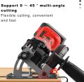 4 and 5 Inch Angle Grinder Attachment for Saw , Angle Grinder Stand 45 Degree Adjustable Precise Cutting Stand for Angle Grinder Accessories  , Grinder To Circular Saw Conversion. 