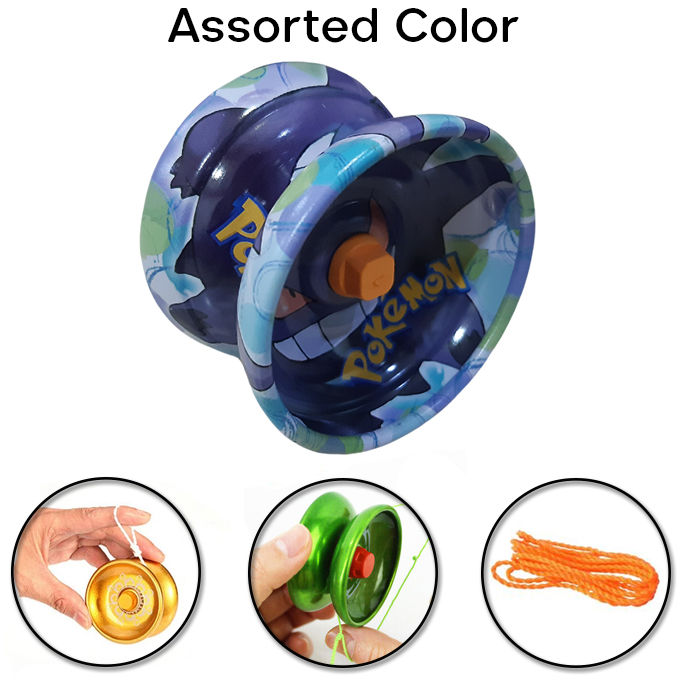Pokémon Magical Metal YOYO for boy Trending Toy for Kids - Aluminum Quality - Assorted Color