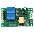 ESP8266 ESP-12F WIFI Relay Module 2CH 5V/8-80V Relay Switch Develop Board for IDE Smart Remot Control. 