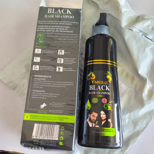 100% Original Natural Black Hair Color Shampoo UK Based Formula 200ml in pakistan