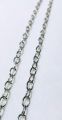 115 cm / 45 Inches 6mm O Shape Durable Metal Chain Links for Crafting and Jewelry | Purse Clutches Cross Body Bags Chain | Perfect for Crafting, Jewelry Making, and Various DIY Projects. 