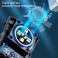 P9 Universal Portable Rechargeable Mobile Phone Cooler Game Cooling Fan Radiator. 