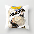 ZENGIA Anime Manga Haikyuu Pillow Case Cushion Cover Cartoon Character Pillow Cover Decorative Pillows For Sofa Car Pillowcase. 