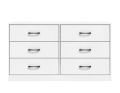 6 Drawer Chester, Best Storage Organization for Kitchen, Office, Bedroom, Living Room. 