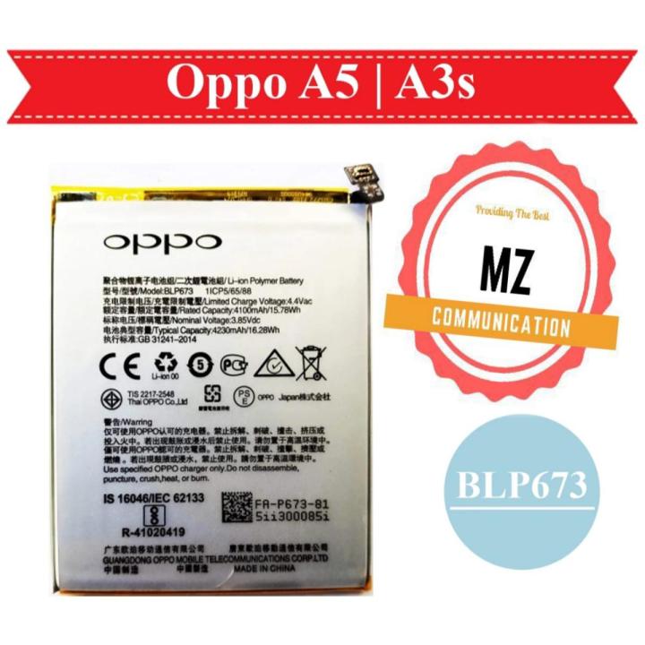 BLP673 ORIGINAL BATTERY FOR OPPO A5 / A3S MODEL'S BATTERY, WITH 4100MAH CAPACITY, BRAND NEW BATTERY