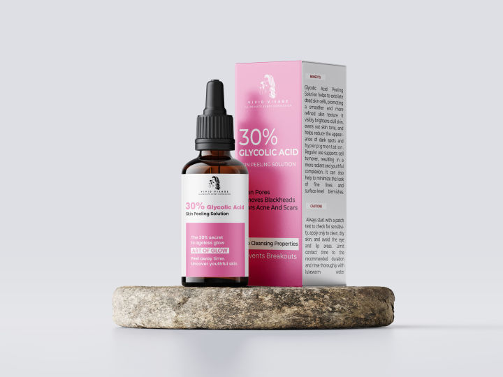 Vivid Visage 30% Skin Peeling Solution | Chemical Peel for Face | Pore ...