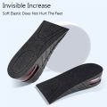 Sneakers Unisex Shock Absorption Heel Insert Half Insoles Elevator Shoes Cushion Height Increase Insoles. 