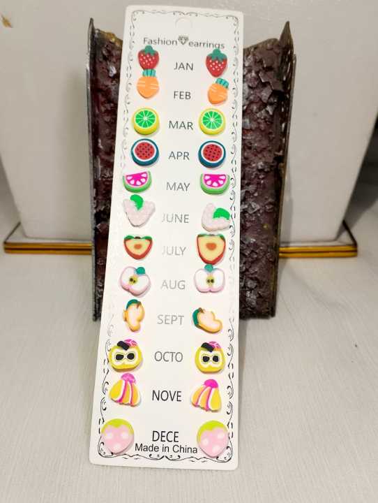 12%20Pairs%20Fashion%20Stud%20Earrings%20Set%20Card%20for%20Girls%20%E2%80%93%20Cute%20Designs%20for%20Little%20and%20Young%20Girls%20-%20Image%204