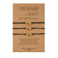 Unisex Long Distance Bracelets Best Friends Sisters Bracelets Trendy Durable Adjustable Christmas Birthday Gifts Stylish Handmade Friendship Bracelets for Gift Friendship Sisters. 