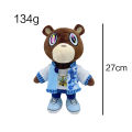Cross-Border New Products Kanye teddy bear Big Talker Same Teddy Bear Eye Mask Plush Toy Doll Doll. 