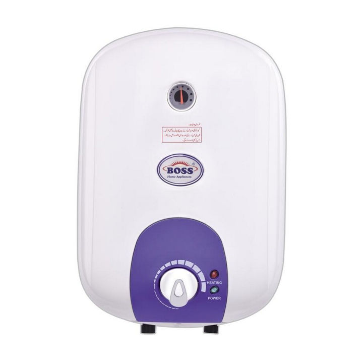 Boss - 15L Electric Water Geyser - KE-SIE-15CL -SS - Steel  White