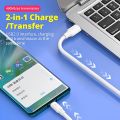 120W|6A Ultra High-Speed Micro USB Cable,3 Meter Length, Data Cable, Data Transfer Cable, Rapid Charging, USB Charging Cable, Easy to Plug-in, Andriod Cable, Used for All Andriod Mobiles Samsung, Oppo, Vivo, Huawei, ONE Plus, TECNO, White Colour. 