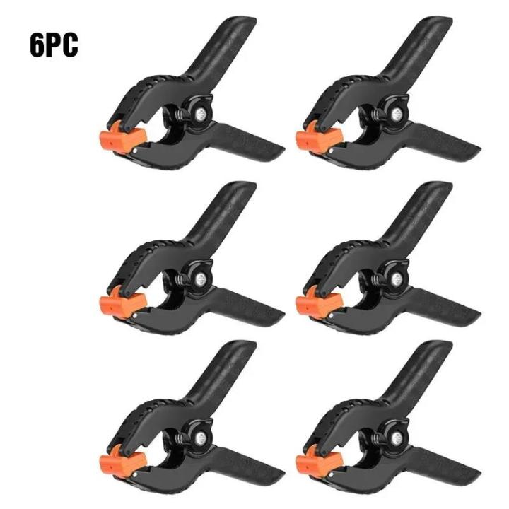 Revien Meiuazo Background: Moin canvas paper screen clip, Croma key, heavy-duty plastic Iron clip, 6 pieces, 3 inches