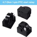 QP2-4.7 PTC Starter Relay 1 Pin Refrigerator Starter Relay and 6750C-0005P Refrigerator Overload Protector. 