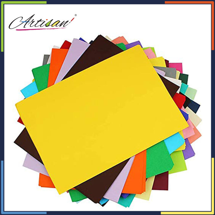 Artisan%20-%20Colour%20Paper%20A4%20Size%20100%20Sheets%20Mixcolour%2050-60gm%20Paper%20-%20Image%205