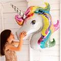 Rainbow Unicorn Balloons Birthday Party Supplies for Kids Birthday,Baby Shower,Wedding Decorations Unicorn Balloons. 