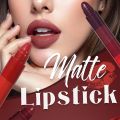 Beautious 5-in-1 Matte Lipstick Set – Long-Lasting, Waterproof & Hydrating Mini Lipsticks for Women | Multi-Color Velvet Matte Lipstick Kit for Travel, Portable & Budget-Friendly Lip Makeup Set. 