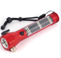 7 in 1 Car Emergency Solar Powered Rechargeable Solar Torch Light Multi-Functional Solar Flashlight With Power Bank. 
