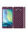 Samsung Galaxy A7 2015 Purple Carbon Fiber Texture Mobile Skin. 