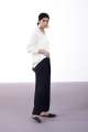 West by Sapphire Women Western White Tailored Shirt. 