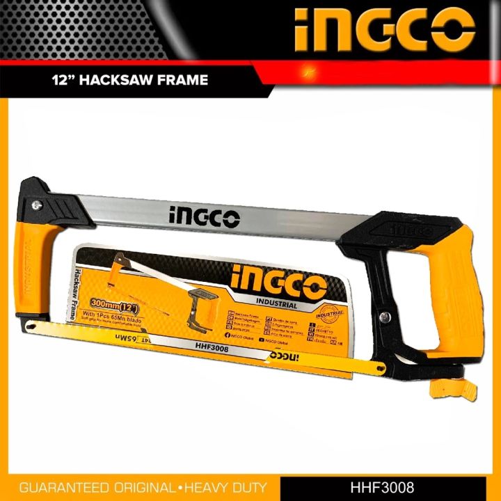 Ingco Hacksaw Frame 12" Industrial with 1pc blade