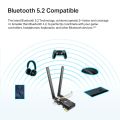 TP-Link Wi-Fi 6 Bluetooth 5.2 Card Archer TX20E / TX50E AX1800 Wi-Fi 6 Bluetooth 5.2 PCIe Adapter - 18 Months Brand Warranty. 