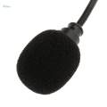 Double Ear Hook Headset Mic Microphone 3.5mm Straight + Right Angle. 