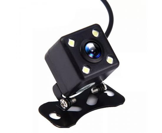 Apkina Car Rear View Camera HD Night Vision Reversing Backup Camera 4 LED 170° Wide Angle Waterproo