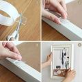 Reusable & Washable Nano Double-Sided Tape - Transparent, Versatile Adhesive Washi Tape for Home, Kitchen, Bathroom, Office & Car Use. 