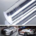 12x16 inch Steel Chrome Vinyl Car Wrapping Decal Car Motorcycle Laptop Bike Helmet Decoration Sticker Wrapping. 