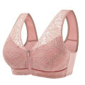 Rajpoot Garments Presents The New Bra Collection Which Is Soft cotton cups before the zipper in the elderly underwear breathable women without steel ring tank top lace large size bra. 
